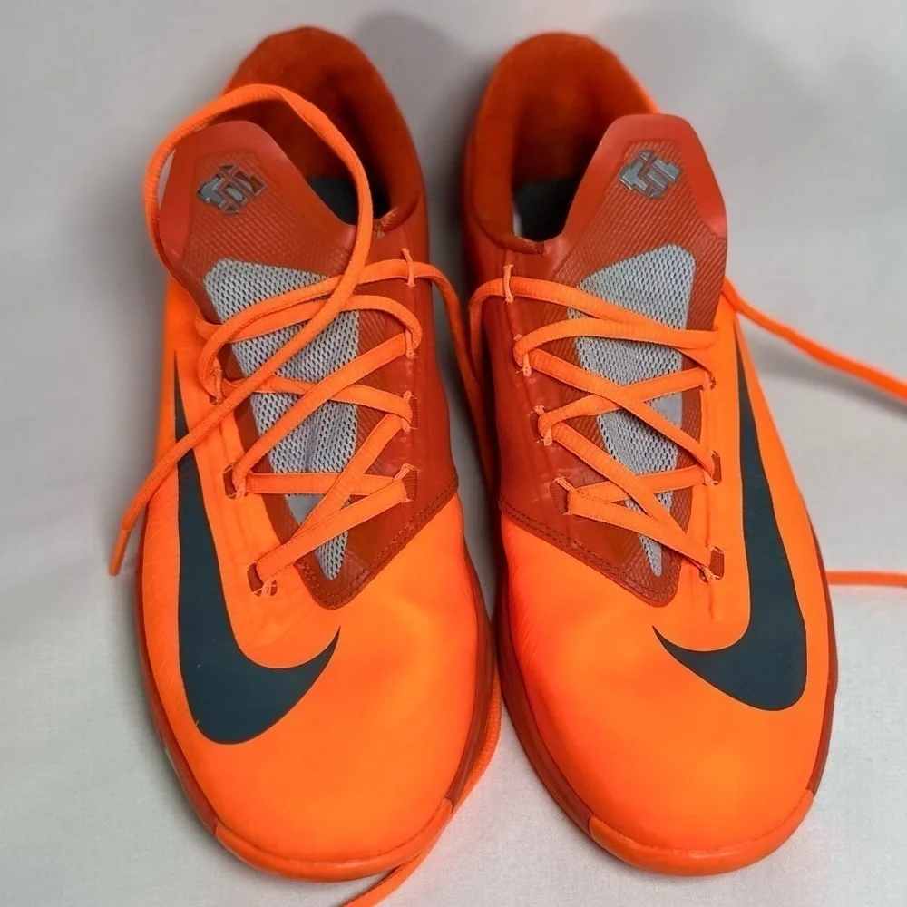 Nike KD 6 “NYC 66” limited edition basketball shoes bright orange 6Y or women 8